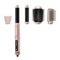 High-speed Hot Air Comb Folding Five-in-one Multi-function High-speed Noise Reduction Hair Dryer Curling Iron cepillo alisador 2