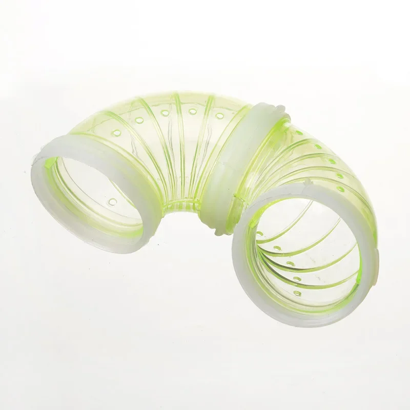 Small Pet Tunnel Hamster Cage Tunnel Hamster Toy Maze Hamster Toy Maze DIY Remodeled Cage External Tubes Tunnel Set Sports U Pipe Hamster Accessories Pipeline Chinchillas Supplies