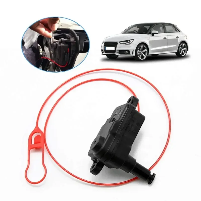 Attuatore Serratura Sportello Benzina Per Audi A1 A3 A4 A5 A6 A7 A8 Q3 Q7 - Ricambio Compatibile, A 2 Pin, Nero
