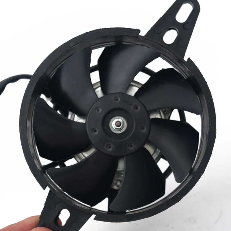 Motorcycle Cooling Fan 12V Engine Electric Radiator Fit 150cc-250cc Dirt Bike Motocross ATV Go Kart Quad