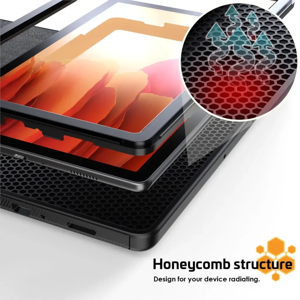 Enhanced Shockproof Smart Stand Tablet Cover