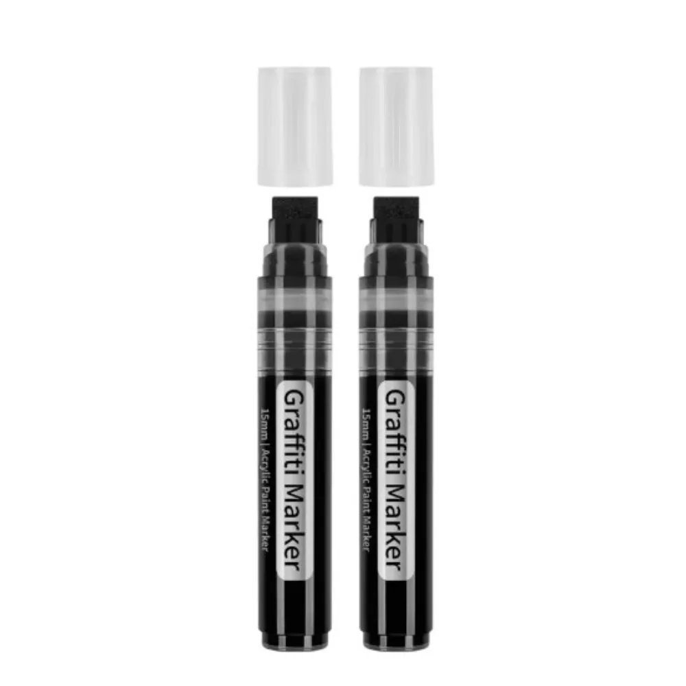 Marker 15mm Wide Tip Large Acrylic Paint Pens for Drawing DIY 4
