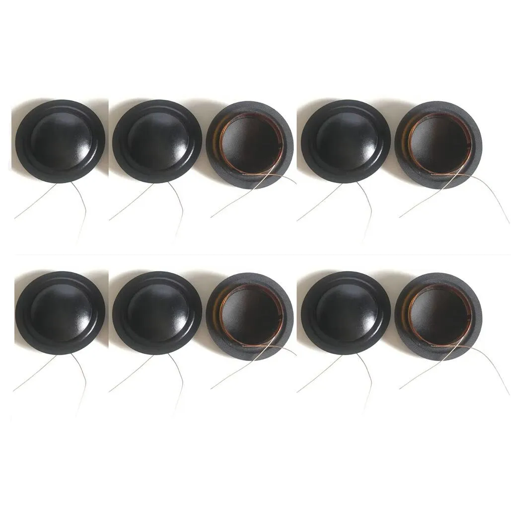 10pcs 25.4mm 25.5mm films Silk Tweeters Voice Coil 1 inch 6ohm 8ohm One