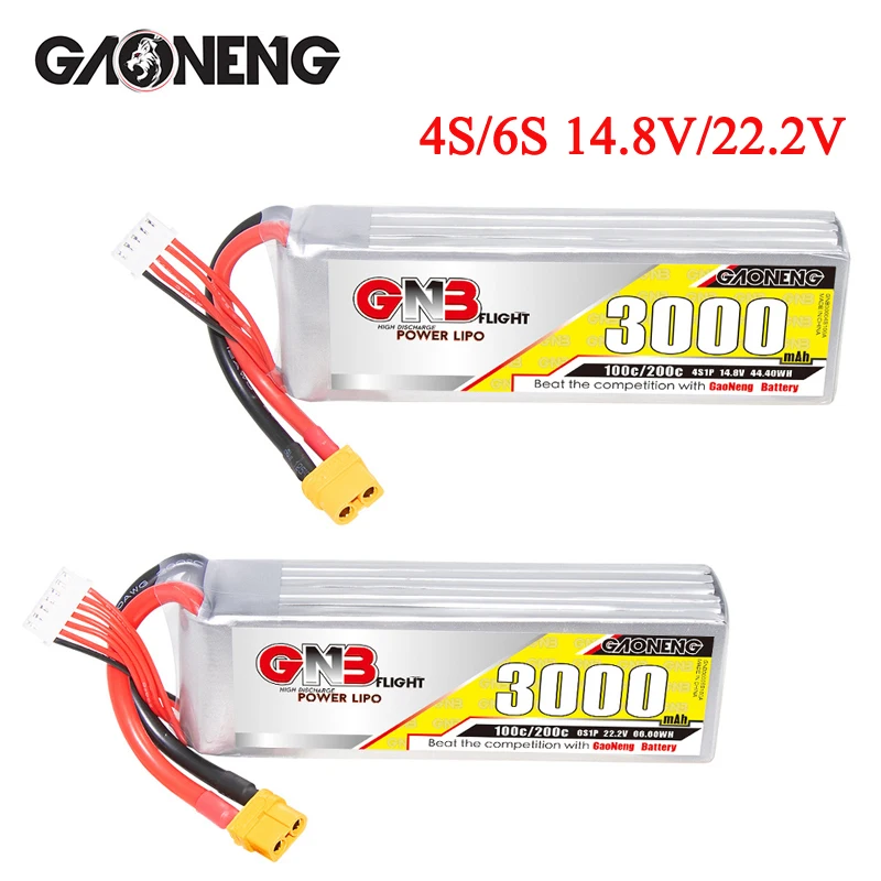 JAMARA 141300 - Batteria LiPo Sun V2 Turbo,22,2 V, 2500 mAh