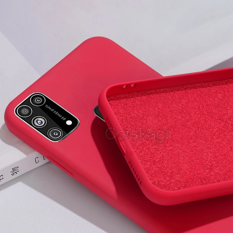 Soft Liquid Silicone Cover Case For Samsung Galaxy S23 A04S A14 A24 A34 A54 A22s A32 A52S A13 A23 A33 A53 5G M21 S20 FE M32 A12 phone waterproof case iphone case phone case phone protector cover leather phone case