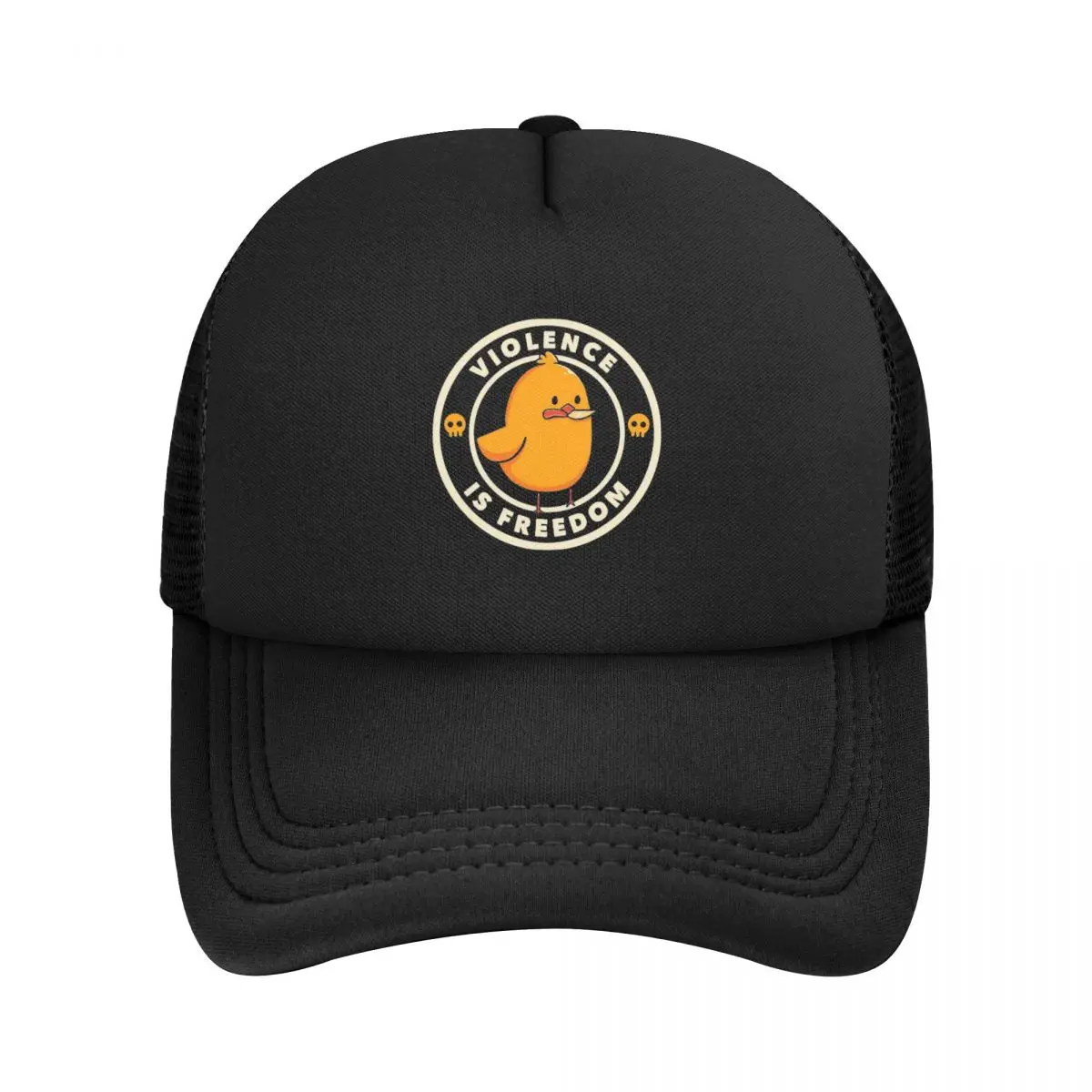 

Adult Violence Is Freedom Cute Chicken Trucker Cap Mesh Baseball Cap Snapback Caps Dad Hat Adjustable Fishing Hat Summer