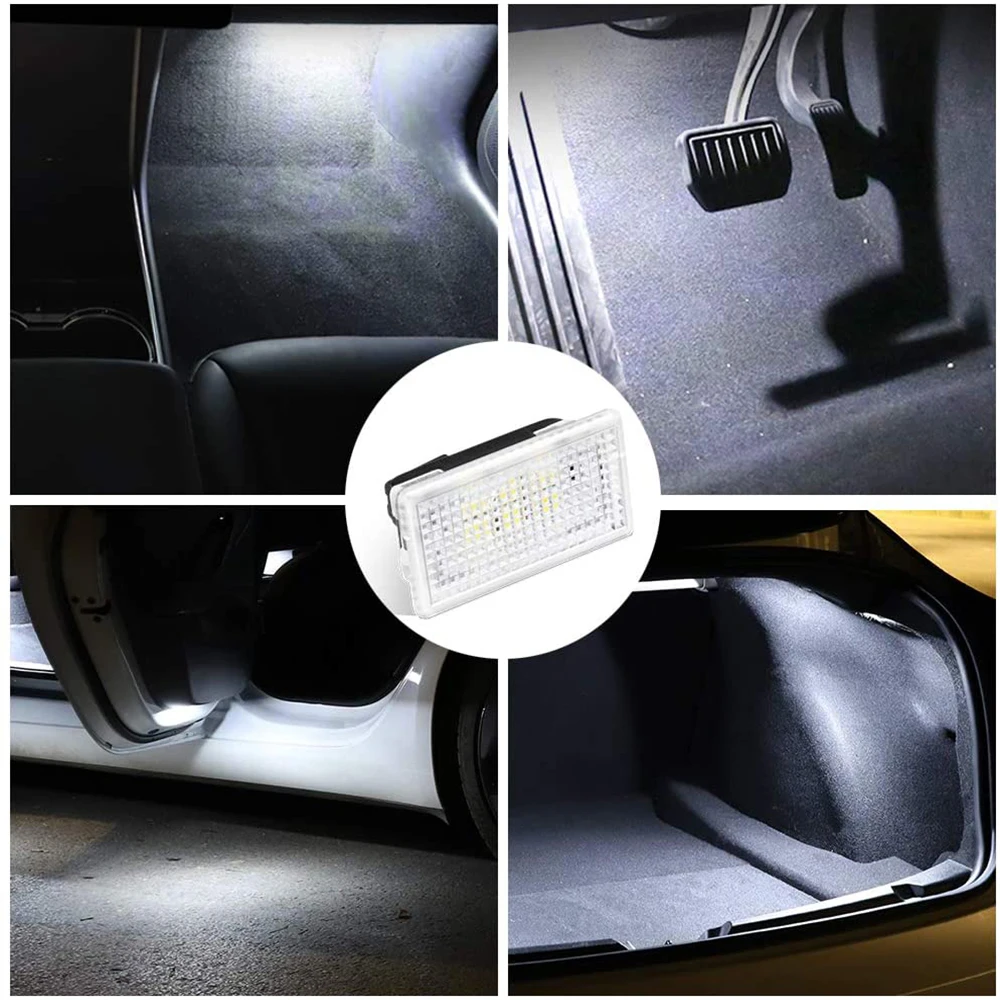 For Tesla Model X S 3 LED Car Interior Decorative Light Luz Atmosphere