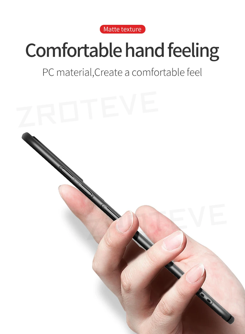 S26 Ultra Case Zroteve Slim Hard PC Matte Cover For Samsung Galaxy S25 Edge S24 Plus S23 S24 FE S22 S20 S21 S10 S25+ Phone Cases