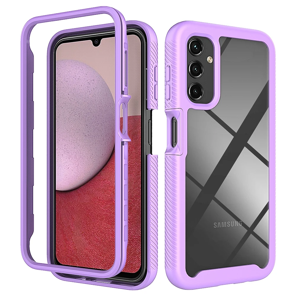 Pannello Posteriore Antiurto Per Samsung Galaxy A14 5G A14 4G A24 4G Crystal Bumper Protect Cover Per Samsung Galaxy A13 A23 4G