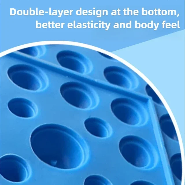 Foot Massage Acupressure Mat Muscle Relaxation Acupuncture Mat Home Fitness Equipment Pilates Yoga Accessories Foot Training 5