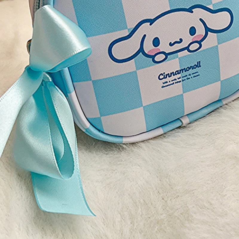 Cartoon Girl Accessory Organizer - Stylish PU Storage Pouch