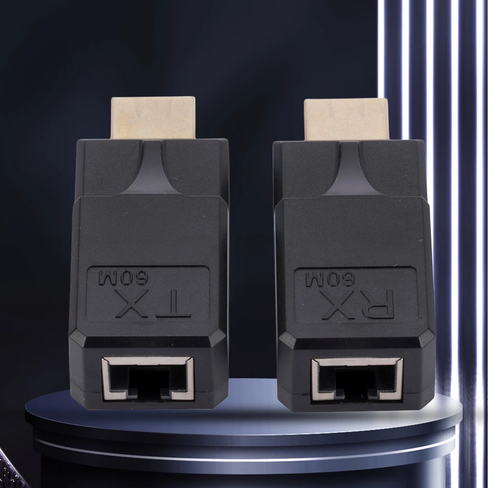 HDMI ȣȯ ۽ű ù ս , 1080P ̴ݿ HDMI ȣȯ Ȯ, USB  ̺ , Cat5e Cat6, 60M