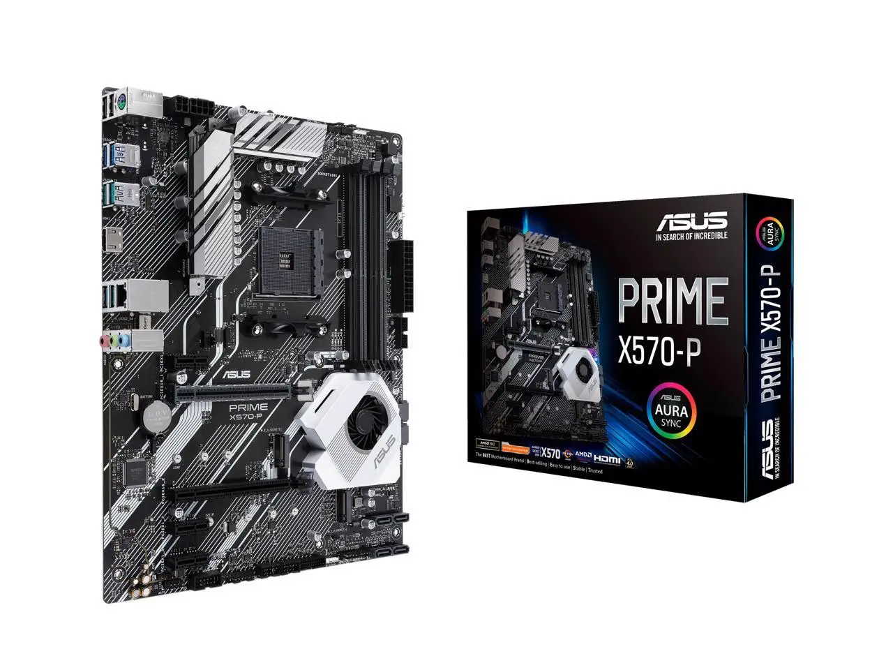 Scheda Madre Del Computer Amd X570 Per Asus Prime X570-P Am4 Ddr4 128G Scheda Madre Desktop M.2 Nvme Usb Pci-E 3.0 X16 Atx