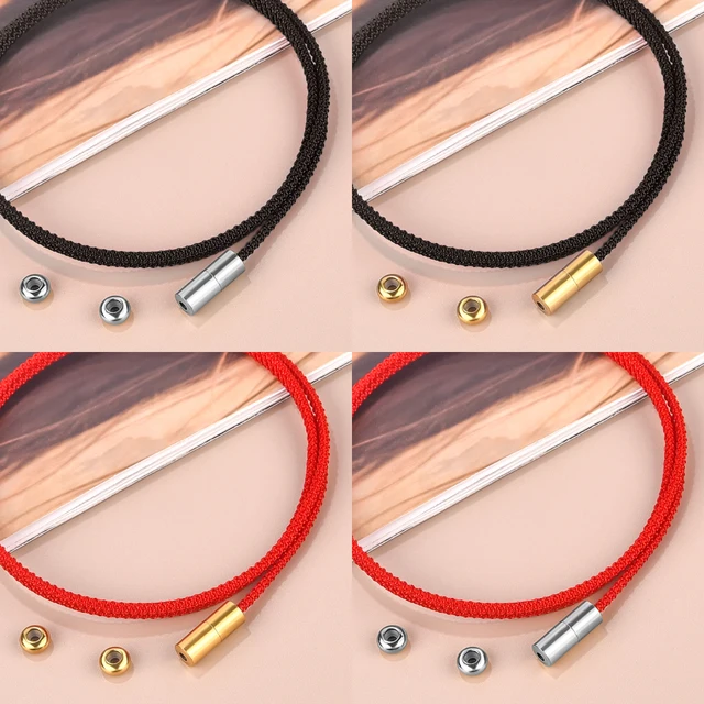 10 Cordini In Cera Per Collane Fai-Da-Te - Con Chiusura A Moschettone, Marrone, Per Gioielli E Bracciali - Foto 7