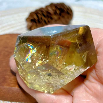 Rainbow Smokey Citrine Free Form High Quality Natural Crystal Gemstones Healing Reiki Home Decorations Mineral Energy Gift 1