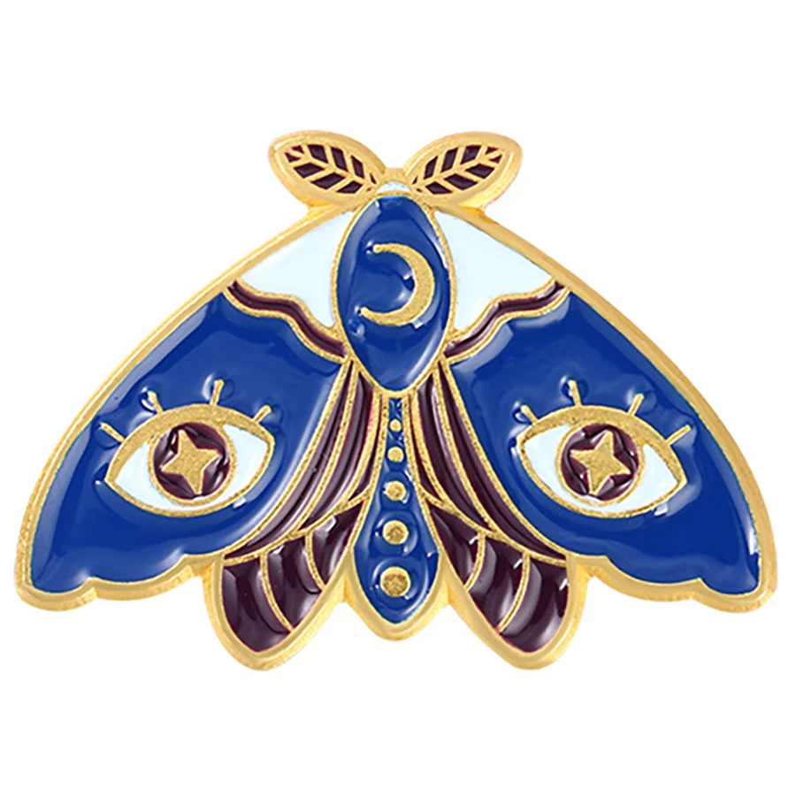 Broche Papillon Halloween En émail – Bijou Pour Col, Corsage, Cadeau Fantaisie