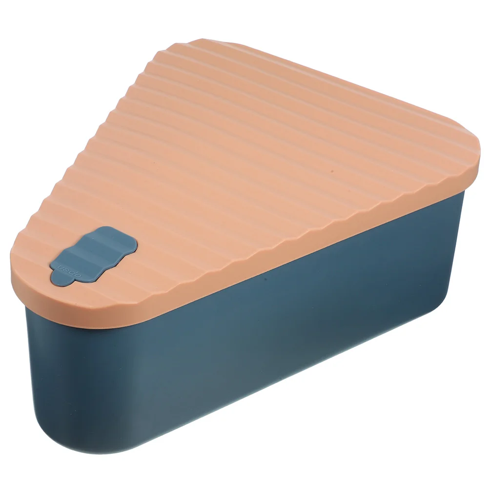 

Silicone Lunch Box Pizza Pie Case Container Silica Gel Slice Packing Holder Carrier