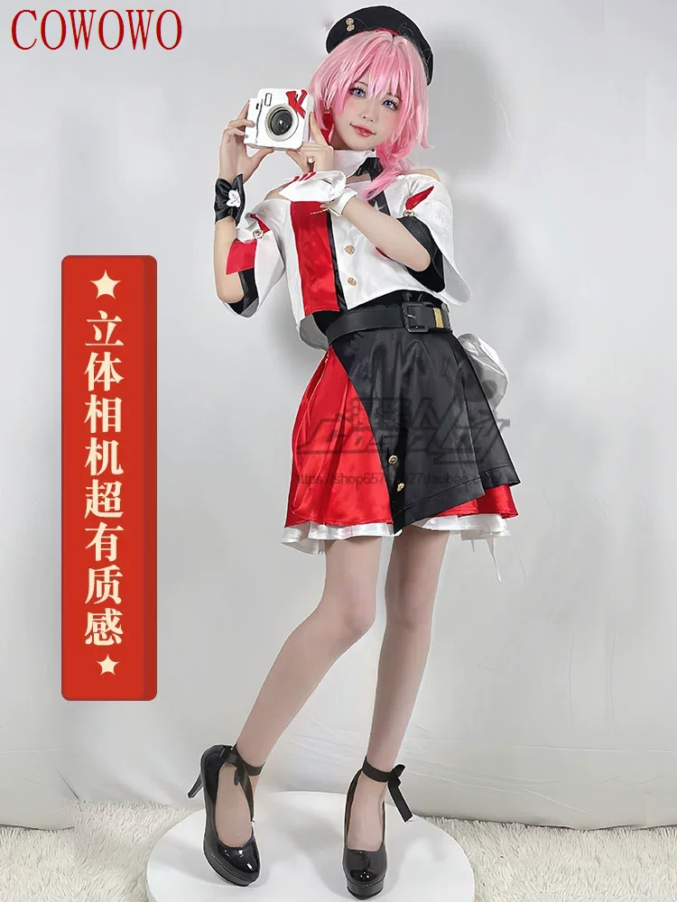 

COWOWO Honkai: Star Rail March 7th Kfc Linkage Cosplay Costume Cos Game Anime Party Uniform Hallowen Play Role Clothes Clothing