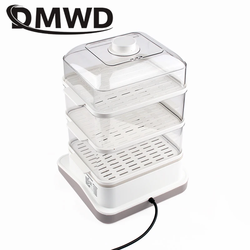 18L Electric Food Steamer Meal Warmer Multifunction Cooking Heater Pot Breakfast Machine Steamed Bun Seafood Cooker Eggs Poacher 2