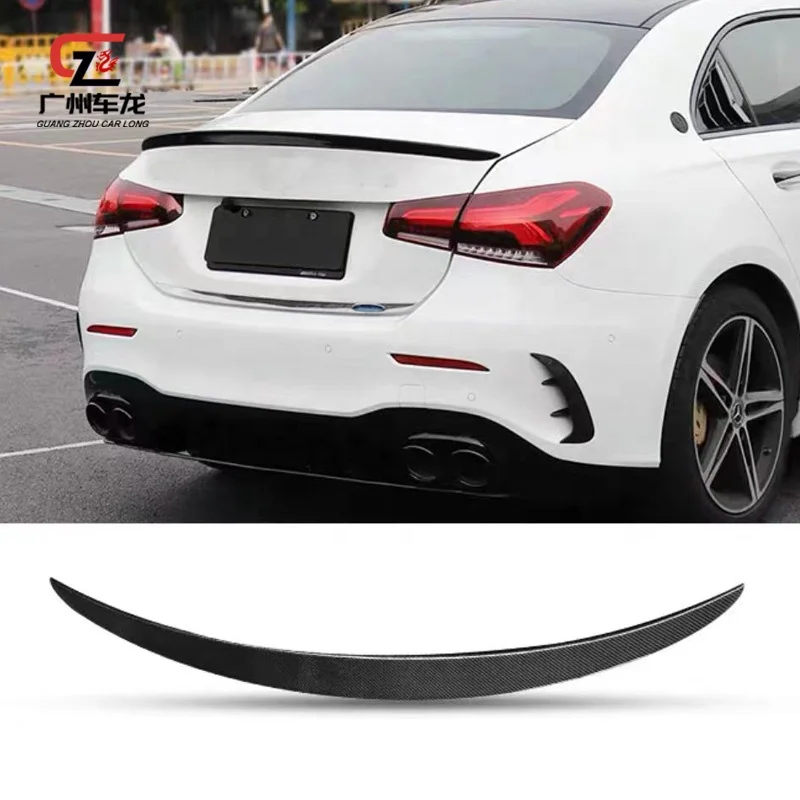 

Высококачественный задний спойлер из углеродного волокна в стиле AMG для Mercedes Benz класса A W177 A180L A200L A220L 2018-2021
