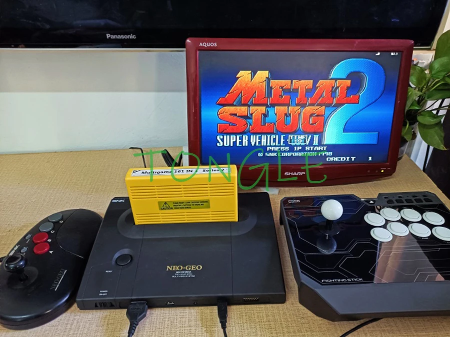 NEO GEO MVS Console Consolide Pour Réparation Pas De Retour