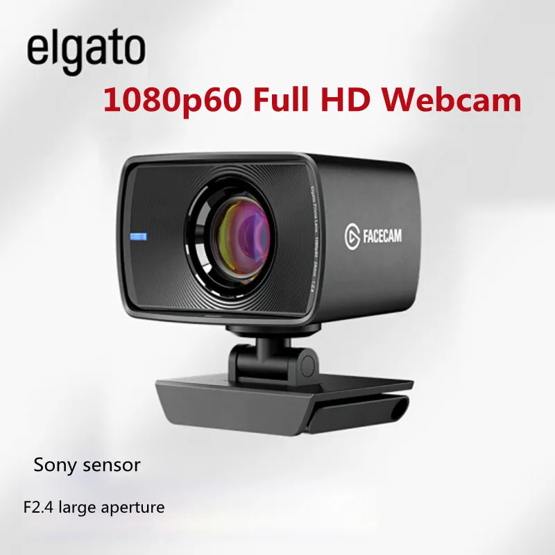 Elgato 100% Originale Facecam Full Hd 1080 P60 Telecamera Di Rete Game Conference Live Camera