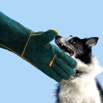 Bite resistant animal gloves Multi-purpose pet gloves Welding treatment training dog safety gloves 1
