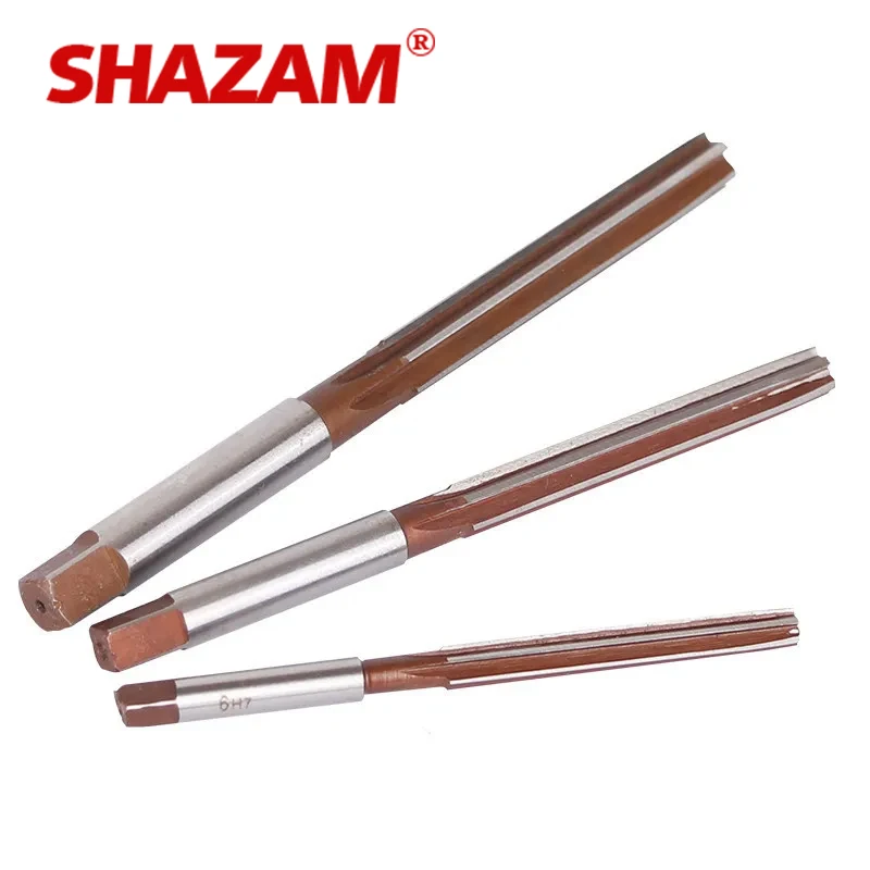 Straight Shank D4 HSS Reamer 2mm-16mm Chucking Engineering Milling Cutter Tool 3mm/4mm/5mm/6mm/8mm/10mm/12mm/14m 6 Flutes HSS hss reamer steel reamer tools
