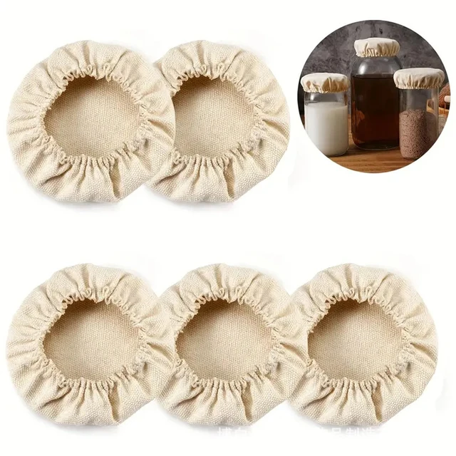 Couvercles de pot de gril élastiques réutilisables, couvercles de gril pour jantes, pots de démarrage de pâte, couvercle de fermentation JxFermentation 1