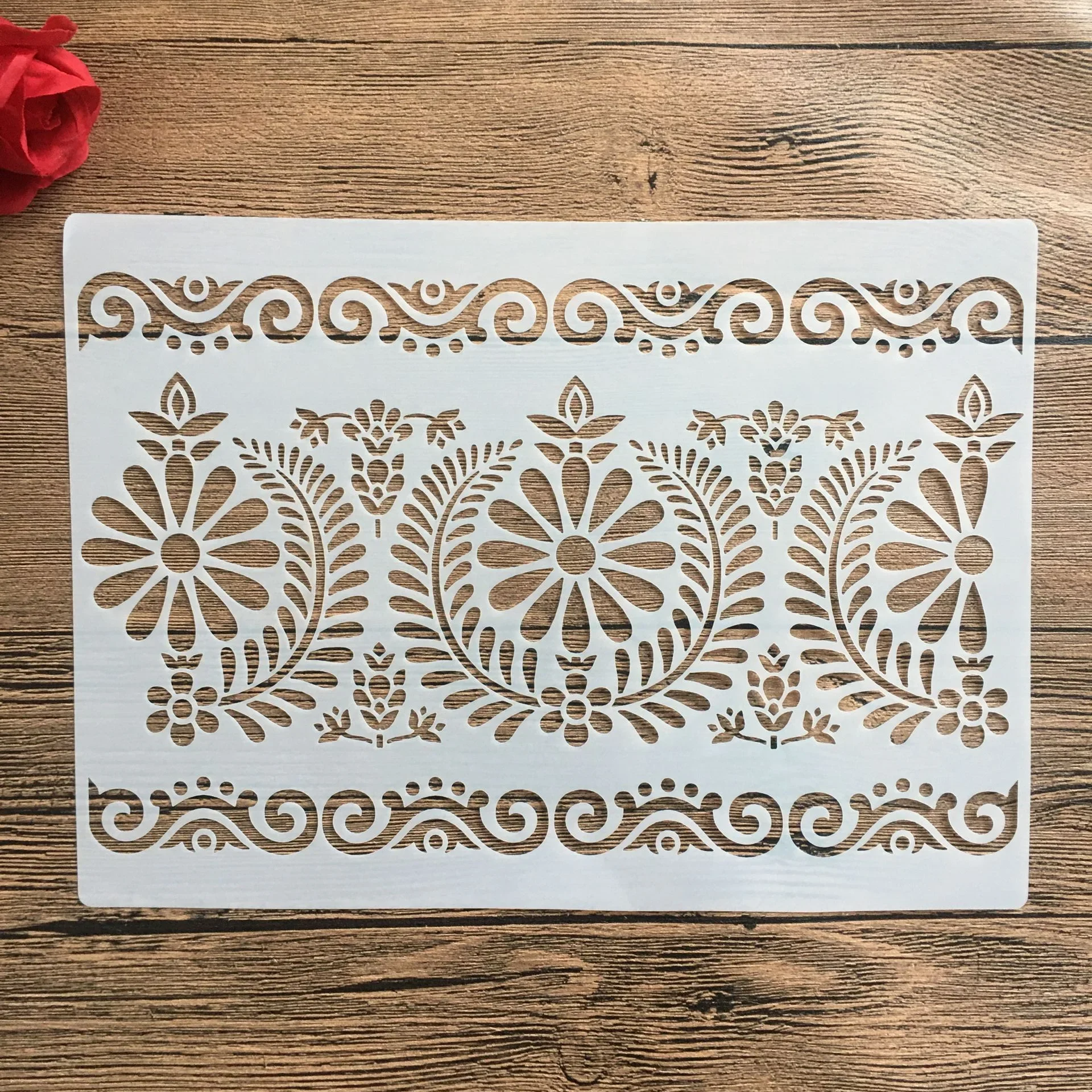 

A4 29 *21cm Mandala stencils for diy scrapbooking plastic stencil for cake decorating wall stencil patterns for painting bee