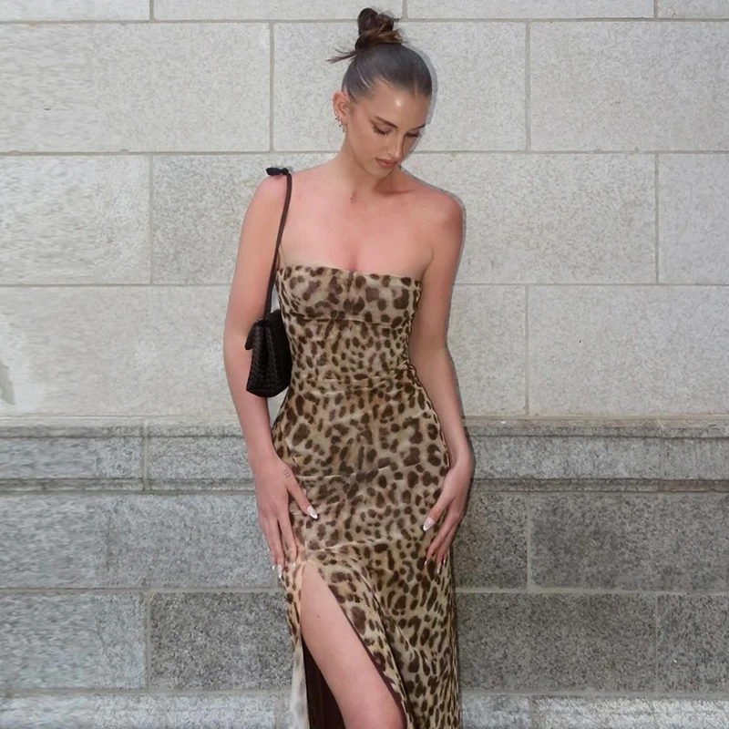 leopard bodycon midi dress Daphne Leopard Bodycon Midi Dress
