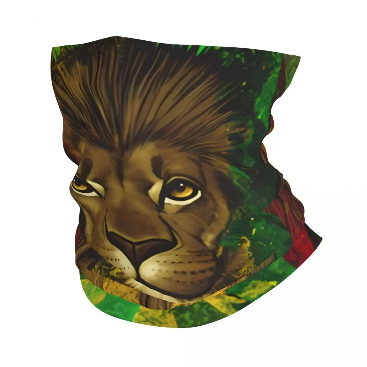 

Rasta Lion Warm Scarf Head Scarf GOLF FASHION LOOK A Stylish Fusion Of A Trendy Neck Scarf And A Versatile Bandana