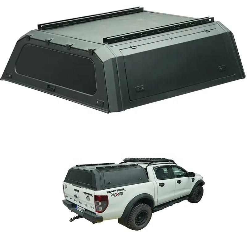 

Custom 4x4 Waterproof Steel Pickup Hardtop Camper toyota tundra truck canopy for Ford Ranger f150