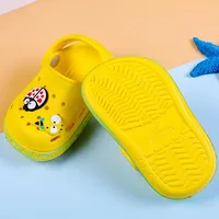 2-6Y Children New Cute Cartoons Kids Mules Clogs Summer Garden Beach Slippers Sandals Cave Hole Baby Shoes For Boys Girls 5