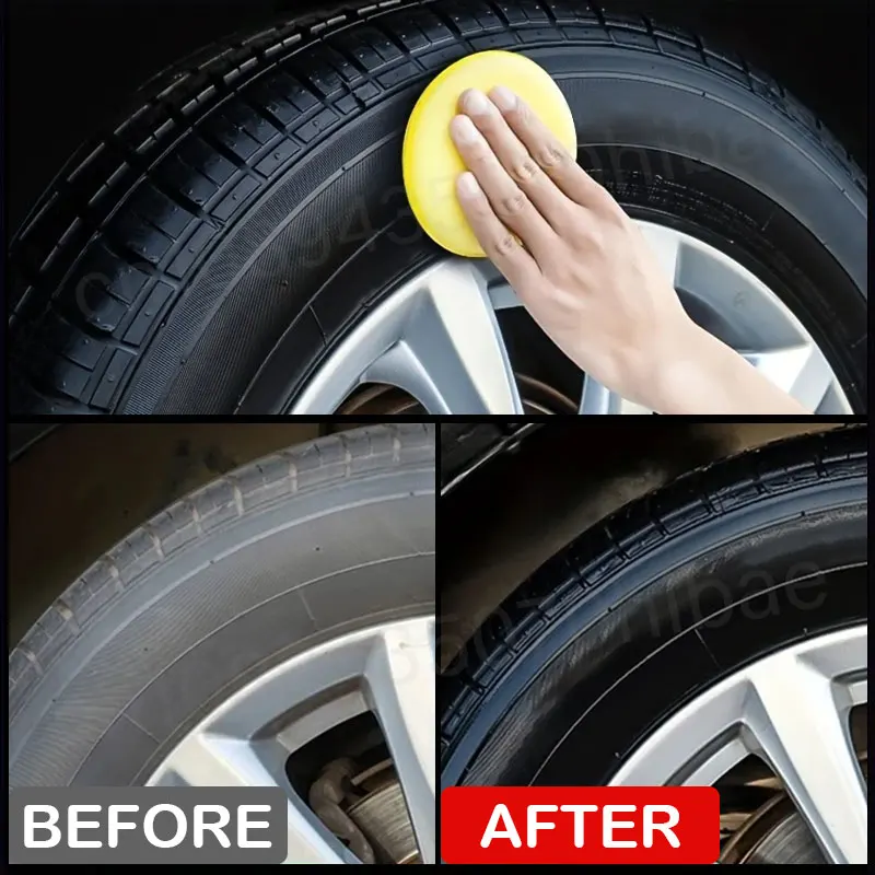 Car Tire Shine Coating Wax 5