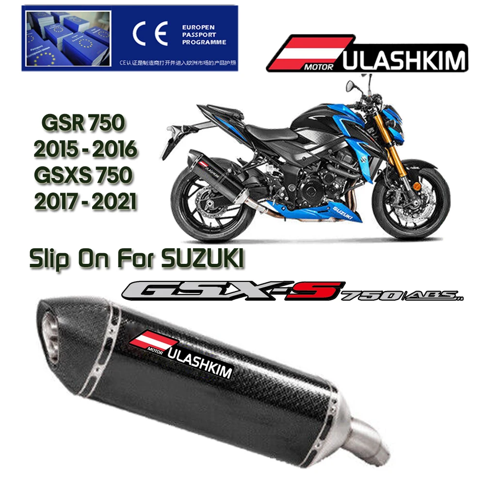 Gsxs750 Gsr750 Scarico Slip-On Hp Corse Per Suzuki Gsr / Gsxs 750 2011-2020