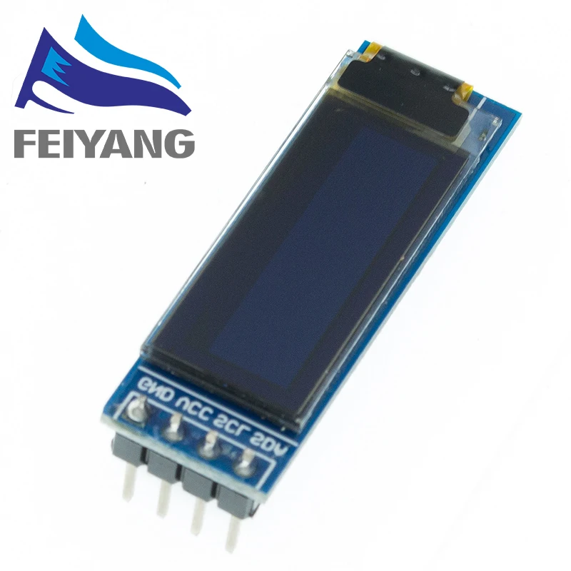 OLED Display Module LCD Display Module Display Module LED Display 0.91 Inch OLED Module 128X32 IIC Communicate for Ardunio