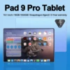 Original Pad 9 Pro Tablet 10.1 inch Android 13 Snapdragon 8gen2 Xioami Global 16GB+1024GB 10000mah 5G Dual SIM WIFI  HD Screen 1