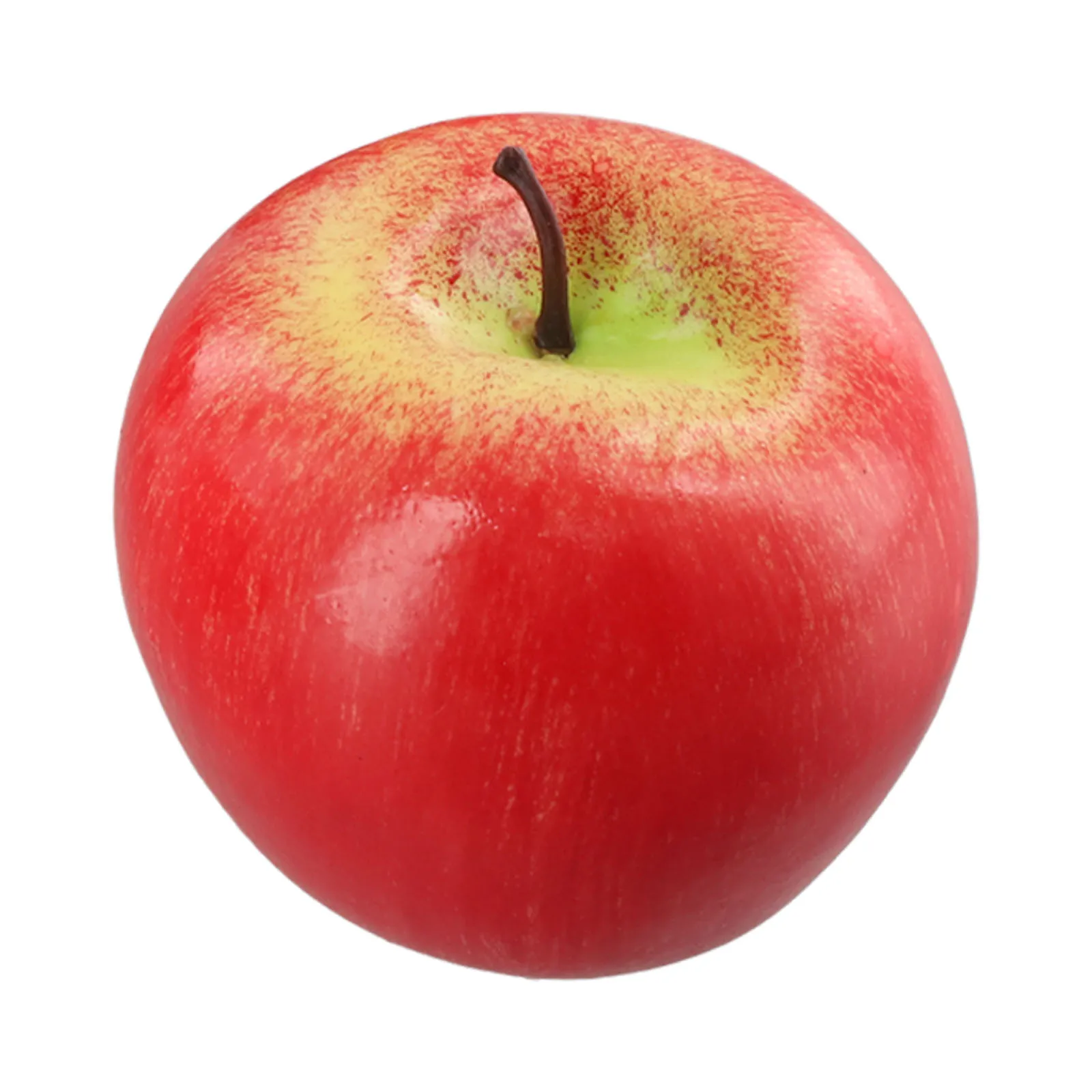 Artificial Fruit Plastic Apples 4pcs Fake Red Apples Display For Kitchen Home Foods Decor Home Party Decoration artificial fruits and vegetables