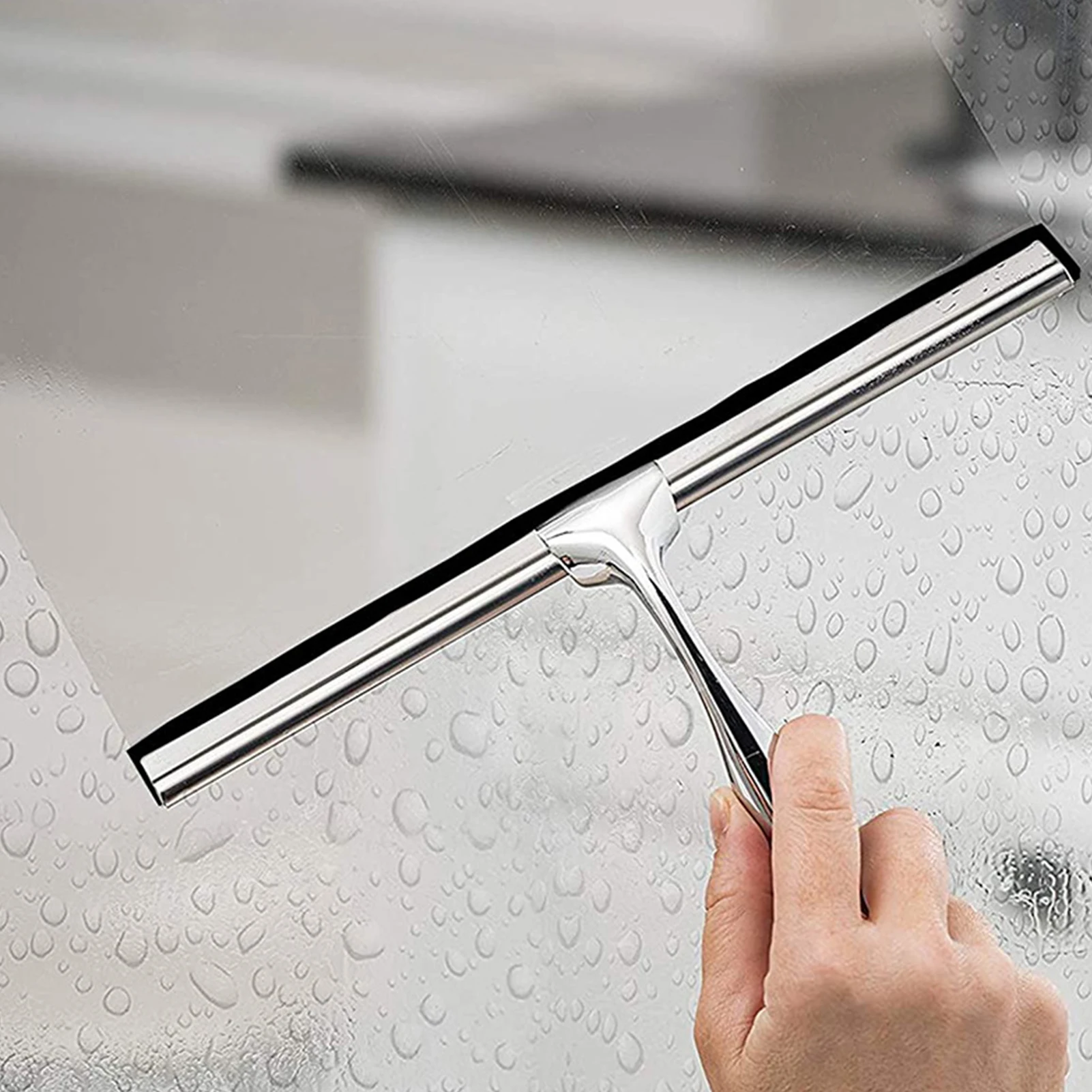 Shower Squeegee Glass Clean Scraper Washing Wiper With Hook Floor Window Cleaning Household Window Glass Wiper Scraper window cleaning squeegee window cleaning tool cleaning scraper glass scraper glass window scraper cleaning squeegee shower squeegee scraper tool scraper cleaner