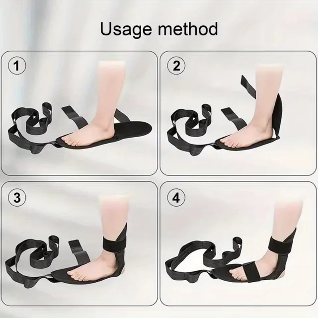 Yoga Leg Stretching Band Flexibility Stretching Band Rehabilitation Fitness Band Plantar Fasciitis Training Belt Foot Care 4