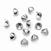 14 *6*7 mm Silver Iron Buckle Decorative Rivet For Leather Clothes Bags Shoes Western Metal Conical Buttons Gothic Punk Nail 4