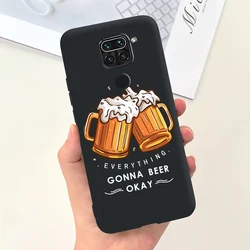 Cute Spaceman Cartoon Soft Silicone Phone Case Bumper for Redmi Note 9 (TGhei1785)
