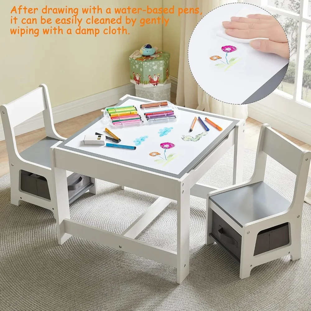 Kids Wooden Activity Table 5