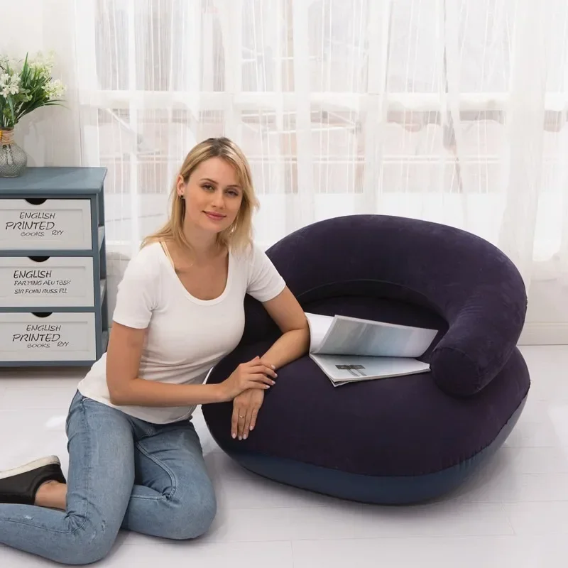 Inflatable Seats Adult Portable Camping Inflatable Armchair Pouf Salon Air Outdoor Patio Furniture Garden Terrace