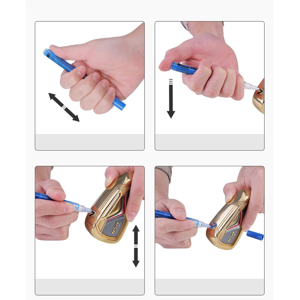 New Golf Club Color Changing Pen With Strong Sunscreen Waterproof Covering Power Acrylic Ink Pen Golf Supplies Drop Shipping