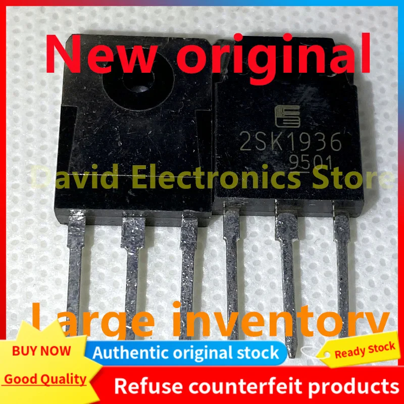 

5 шт./партия, новые оригинальные Транзисторные чипы 2SK1936 K1936 высокой мощности, 10 А/500 В с полевым эффектом MOS