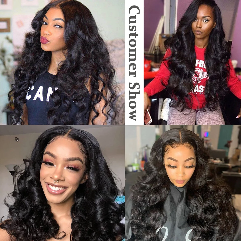 Peruvian Hair Bundles Loose Wave Hair Bundles Natural Color One Bundle Only Remy Human Extensions