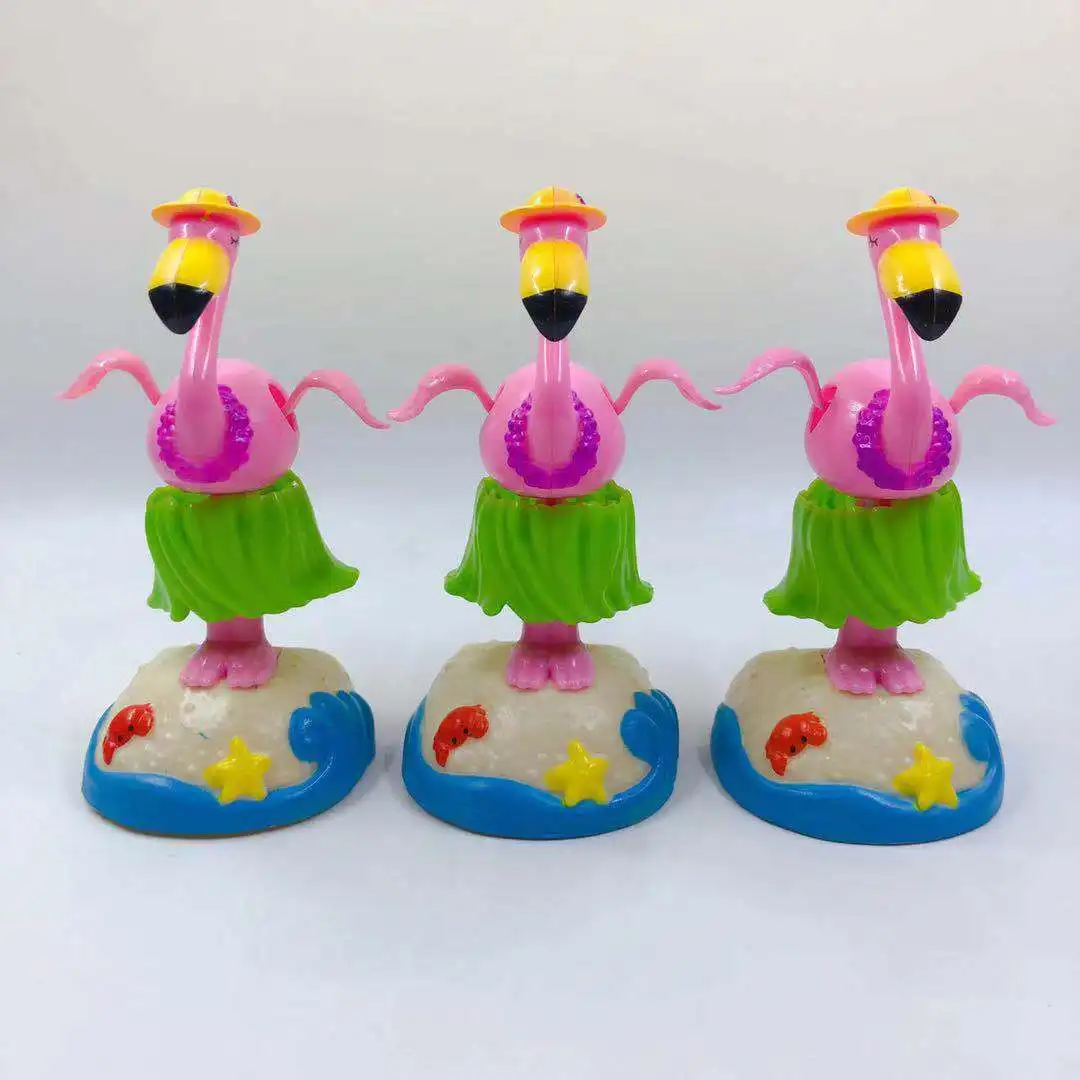 

Novelty Funny Solar Shake Your Head Flamingo Car Decorations Creative Cartoon Flamingo Desktop Decoration Children's Fun Toys