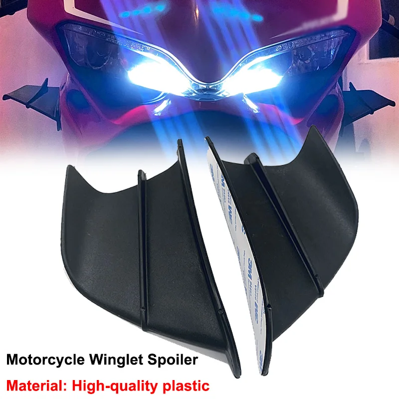 Мотоциклетный аэродинамический спойлер крыла Winglet для YAMAHA Suzuki Honda Kawasaki H2/H2R Ducati 899